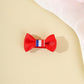 Beau - Cute Striped Bow Design Hair Clip