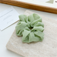 Gifty - Solid Color Chiffon Look Hair Scrunchie