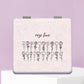 Mirroray - Butterfly Rose Print Folding Compact Mirror