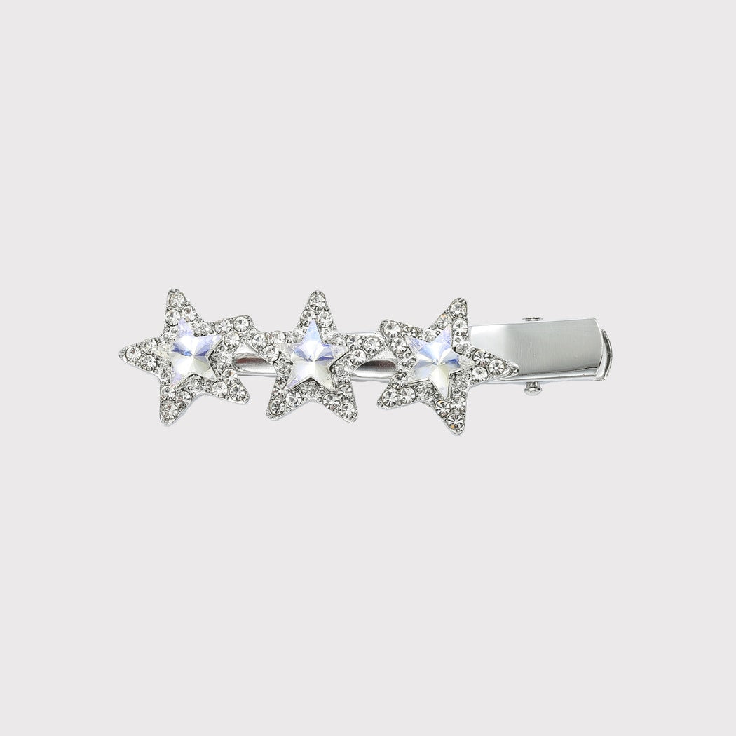 Beau - Sparkly Five Point Star Hair Clip