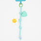 Keypus - Sunflower Smiley-Shaped Keychain