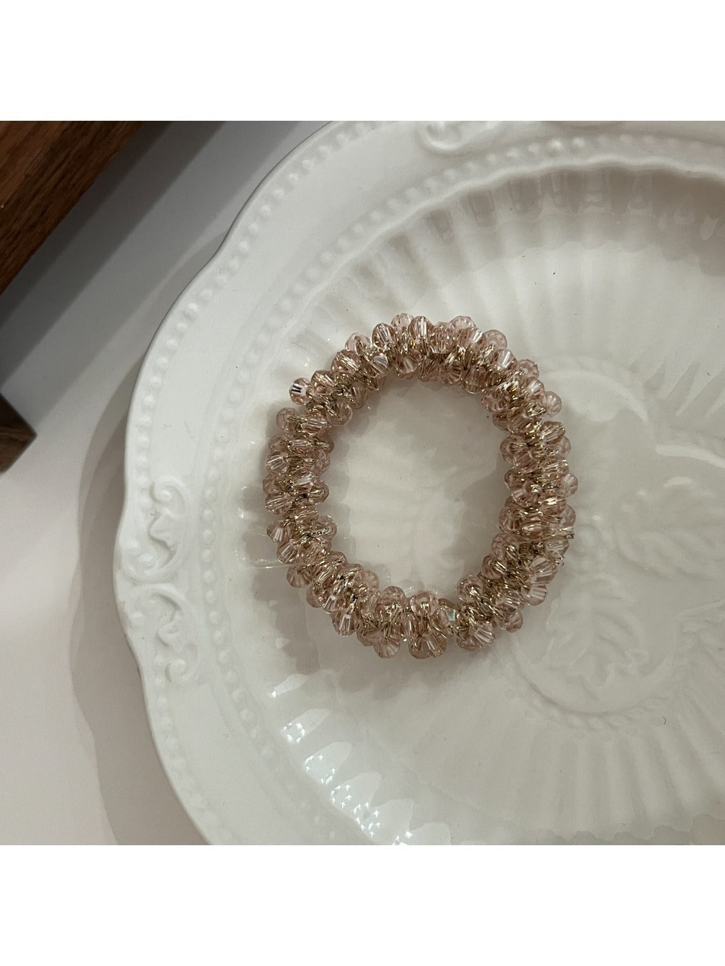 Gifty - Imitation Crystal Hair Tie Bracelet