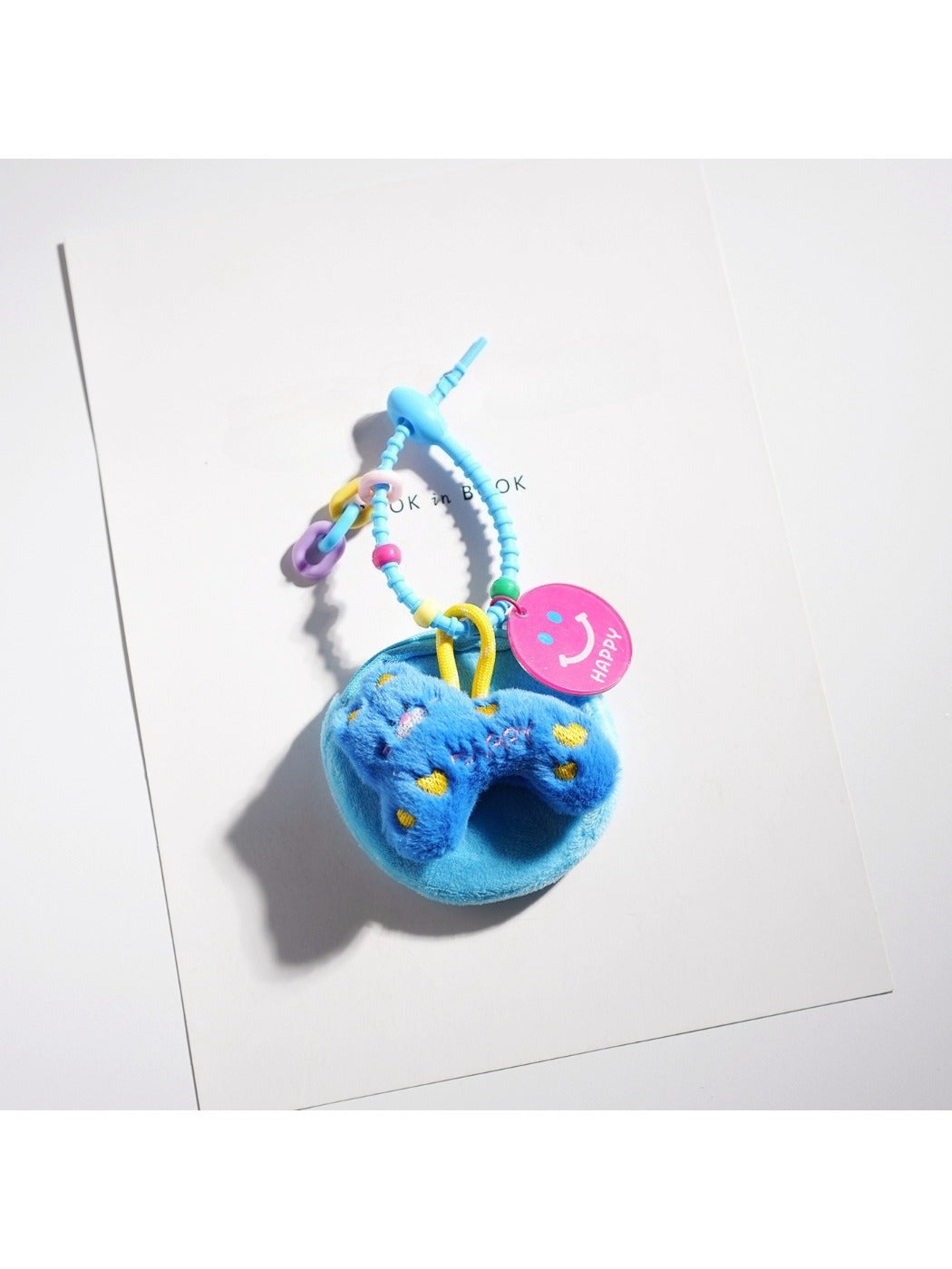Keypus - Smiling Macaron Coin Purse Keychain