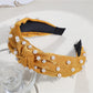 Gifty - Women's Knotted Fabric Wide Headband
