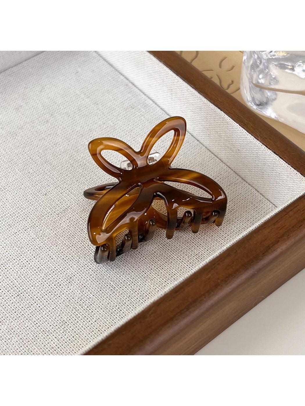 Beau - Elegant Mini Bow Shaped Hair Claw Clip