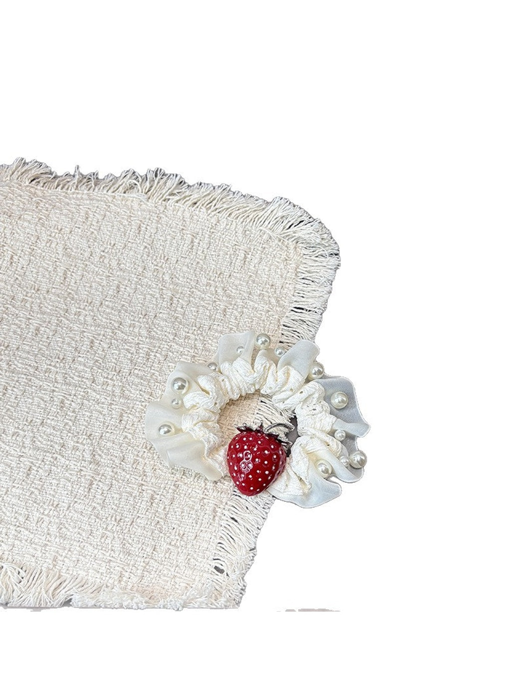 Gifty - Cartoon Strawberry Striped Sweet Style Headband