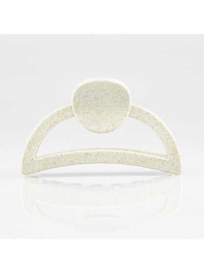 Beau - Minimalist Half Round Openwork Claw Clip