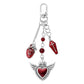 Keypus - Halloween Heart and Coffin Keychain