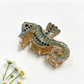 Beau - Parrot Shape Rhinestone Alloy Claw Clip