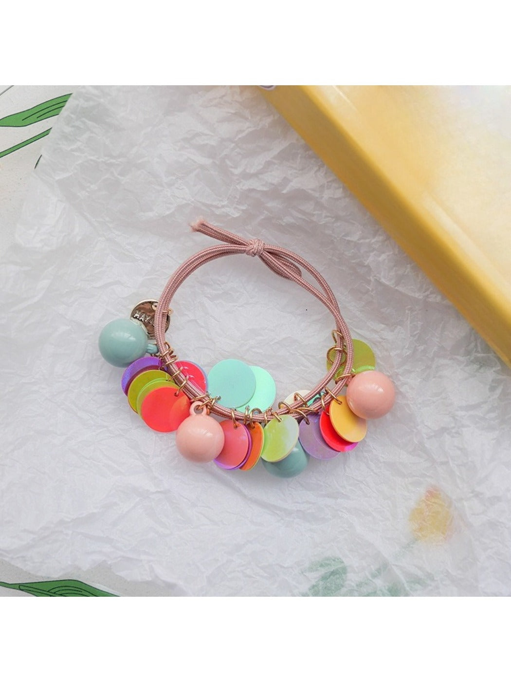 Gifty - Chic Colorful Sequined Hair Tie