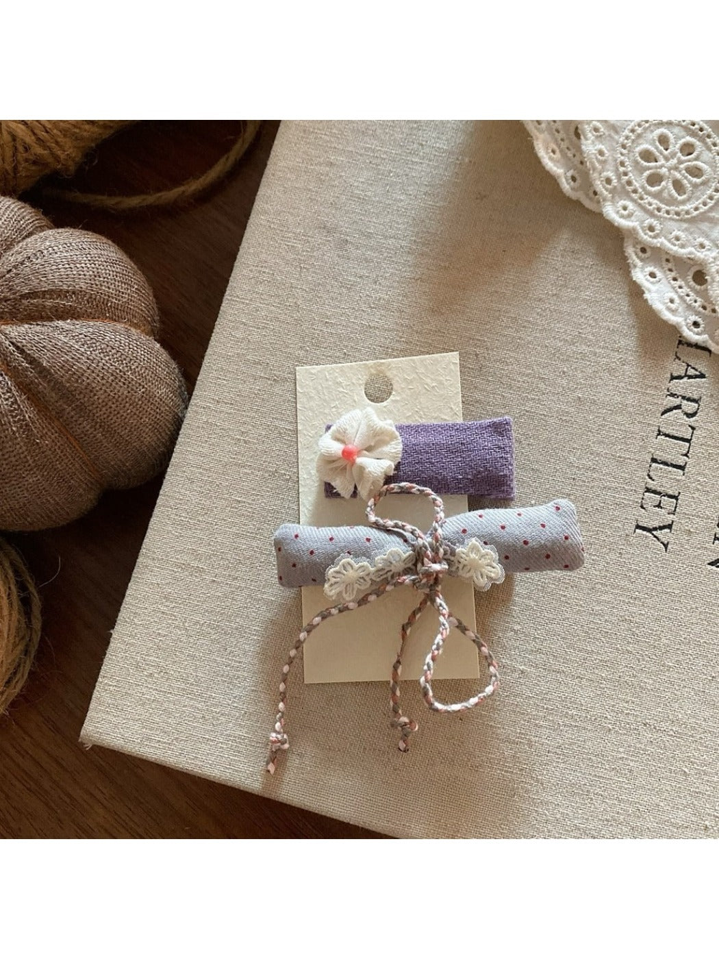Beau - Elegant Pastel Floral Hair Clip