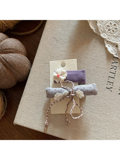 Beau - Elegant Pastel Floral Hair Clip