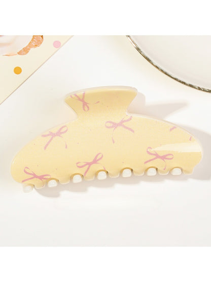 Beau - Bow Embellished Hair Claw Clip