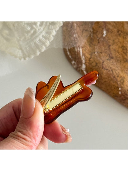 Beau - Cute Dog-shaped Hairpin Made of Acetate