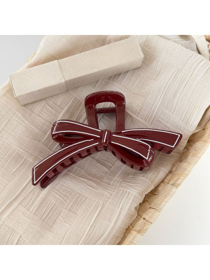 Beau - Versatile Red Irregular-Shaped Hair Clip
