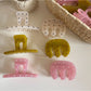 Beau - Polka-Dot Drip Glaze Hair Clip