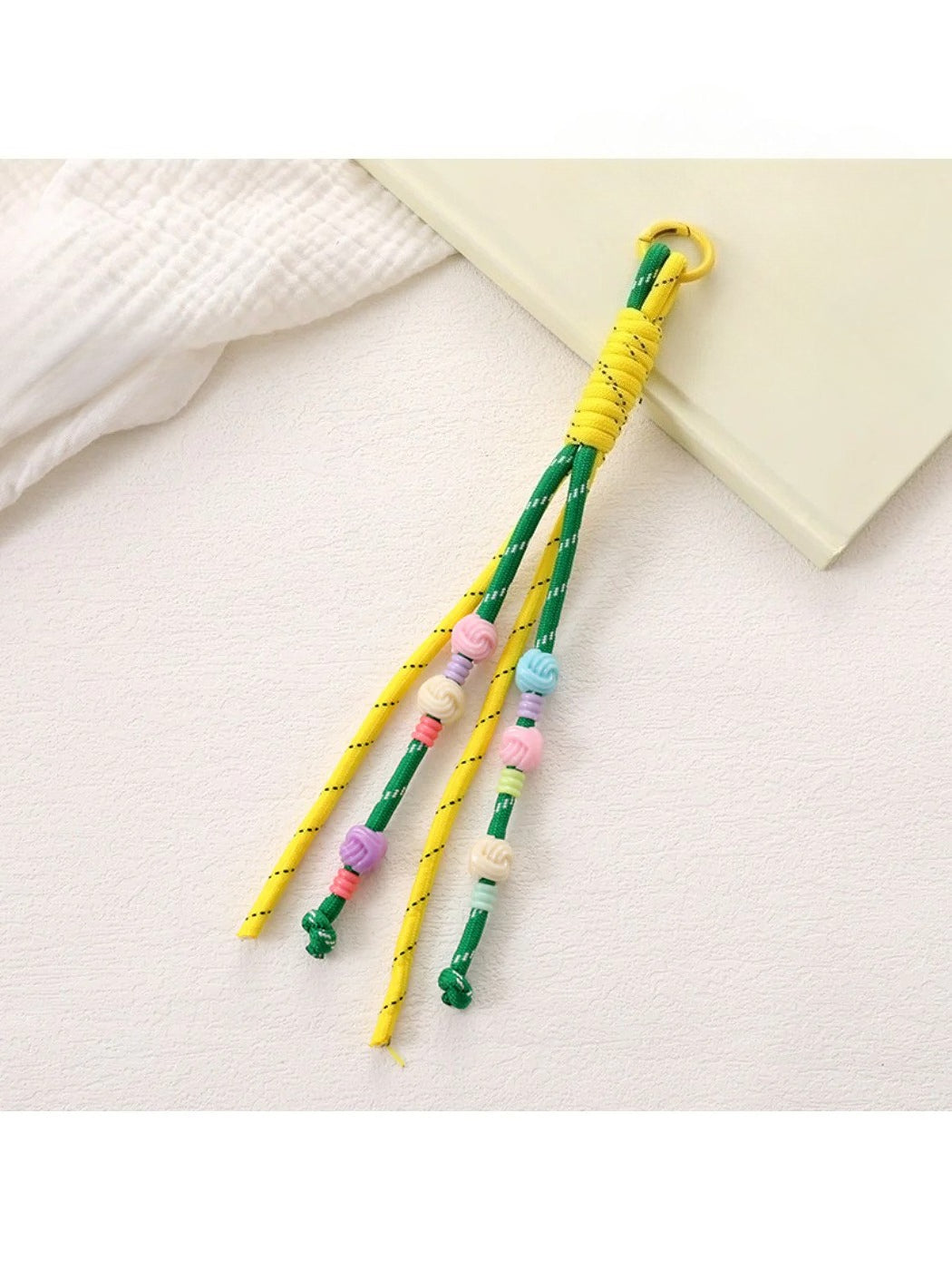 Keypus - Candy-Colored Beaded Chain Keychain