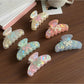 Beau - Iridescent Bow Acetate Claw Hair Clip