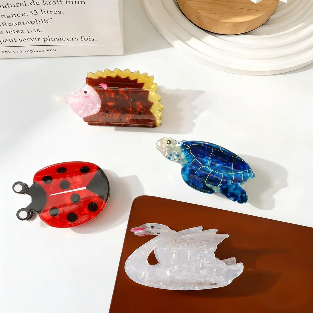 Beau - Animal Multicolor Hair Claw