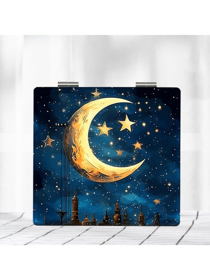Mirroray - Star and Moon Folding Makeup Mirror