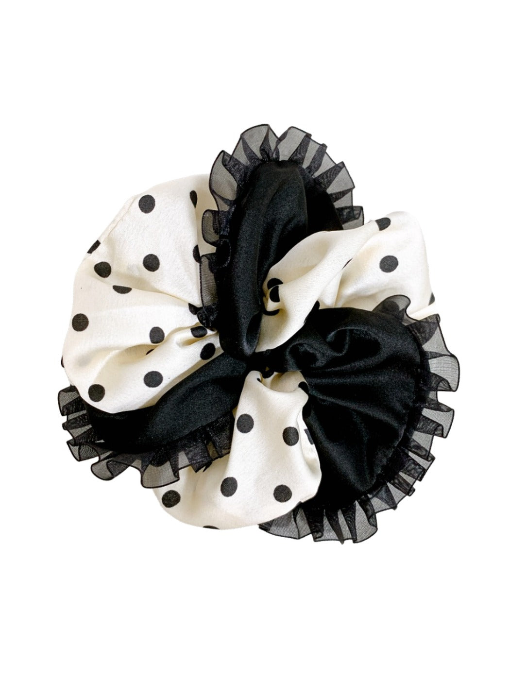 Gifty - Sweet Polka Dot Scrunchie Hair Tie