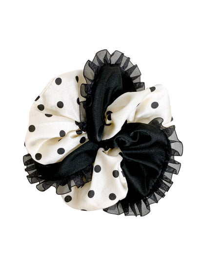 Gifty - Sweet Polka Dot Scrunchie Hair Tie