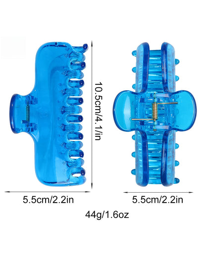 Beau - Glossy Geometric PC Hair Styling Claw Clip