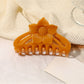 Beau - Frosted Fashion Hollow Hair Clip