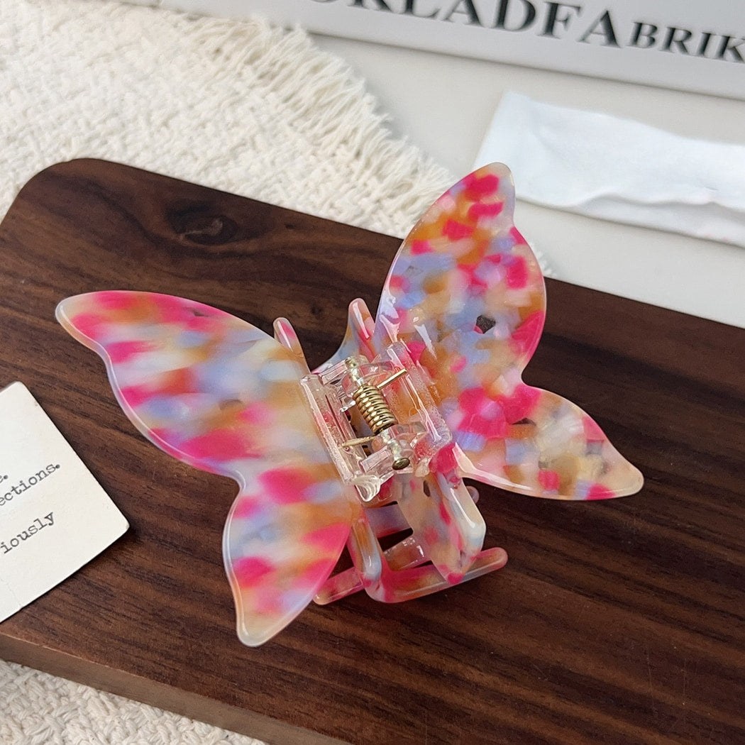 Beau - Glossy Butterfly Shaped Claw Clip