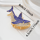 Beau - Ocean Whale Shape Alloy Hair Claw Clip