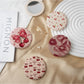 Mirroray - Bow and Cherry Pattern Compact Mirror
