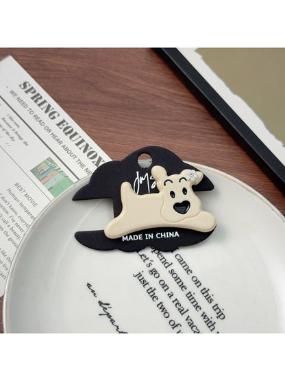 Beau - Happy Puppy Hair Clip