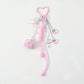 Keypus - Y2K Star Music Note Charm Keychain