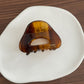 Beau - Glossy Marble Cutout Triangle Claw Clip