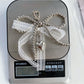 Keypus - Lace Bow Heart Pendant Bag Charm Keychain