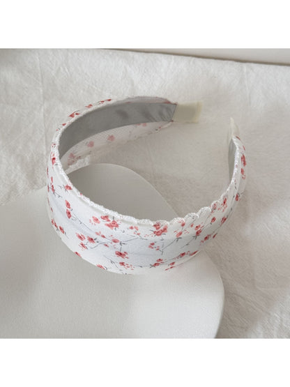 Gifty - Women's Floral Print Wide Fabric Headband