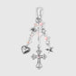 Keypus - Y2K Sweet Bow and Heart Keychain