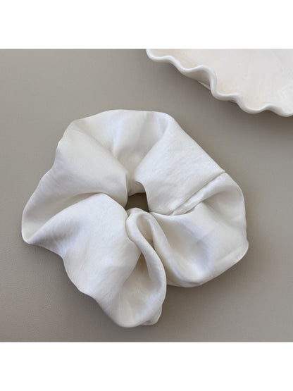 Gifty - Spring Solid Color Satin Scrunchie