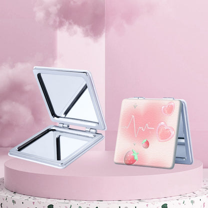Mirroray - Cartoon Pattern Folding Compact Makeup Mirror