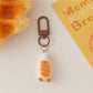 Keypus - Cute Cartoon Bread Shaped Keychain