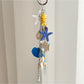 Keypus - Ocean Style Alloy Plastic Pendant Keychain