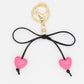 Keypus - Cute Heart Bow Keychain