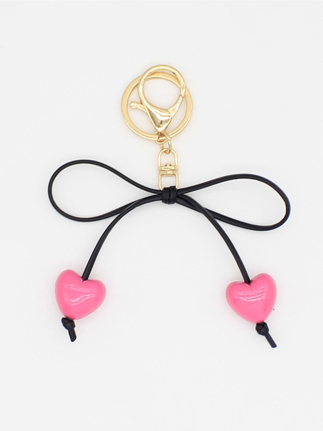 Keypus - Cute Heart Bow Keychain
