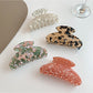 Beau - Elegant Textured Half Moon Claw Clip