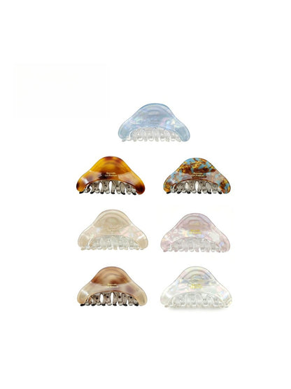 Beau - Acetate Triangle Jaw Hair Claw Clip
