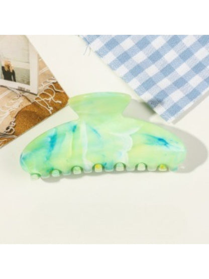 Beau - Marble Pattern Hair Claw Clip