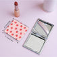 Mirroray - Printed PU Folding Makeup Mirror