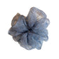 Gifty - Blue Tones Floral Print Polyester Scrunchie