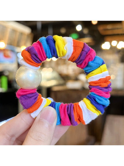 Gifty - Cute Colorful Patchwork Hair Tie