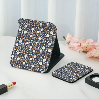 Mirroray - Double Sided Print Portable Folding Makeup Mirror